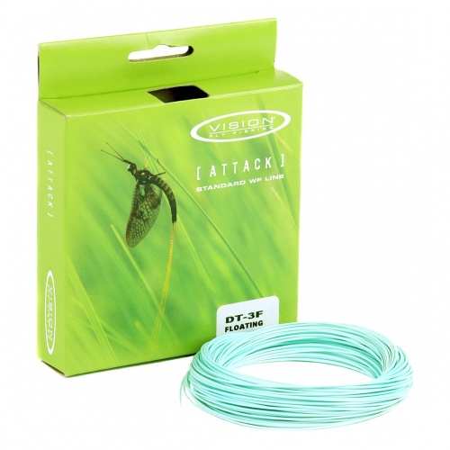Vision Attack (Double Taper) Dt Fly Line Floating (Double Taper) Dt6 For Trout Fly Fishing (Length 82ft / 25m)